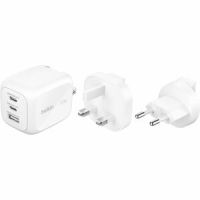 Belkin WCH018fqWH 70W 3PORT WALL CHAR (US PLUG + UK&EU PLUG)