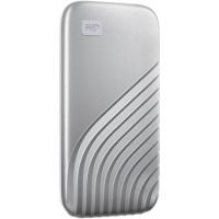 WD WDBAGF0010BSL-WESN 1TB My Passport SSD USB 3.2 Gen 2 Type-C Portable SSD (Silver)