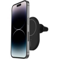 Belkin  BoostCharge car wireless charging holder + car power adapter - 10 Watt - WIC004BTBK