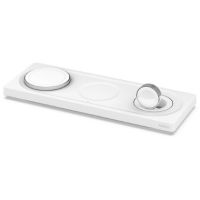 Belkin 3-in-1 Wireless Charging Pad with Official MagSafe Charging 15W - WIZ016TTWH