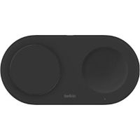 Belkin BoostCharge Pro 2-in-1 Magnetic Wireless Charging Pad with Qi2 (Black) - WIZ021TTBK