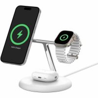 BELKIN WIZ023TTWH QI2 3/1 MAGNETIC WIRELESS STAND, WHITE