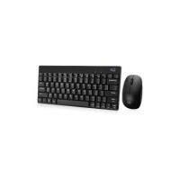 Adesso Wireless Mini Keyboard and Mouse Combo (Black) - WKB-1100CB