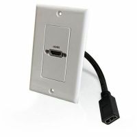 COMPREHENSIVE CONNECTIVITY WPD-HD1-AW HDMI PASS THRU SINGLE GANG WALL