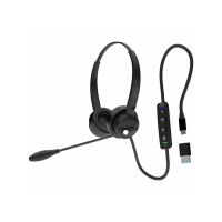 Adesso Xtream P4T-TAA Headset with Push-to-Talk (Black)