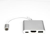 ROCSTOR Y10A176-S1 Premium USB-C to HDMI Multiprotocol Adapter TV Monitor