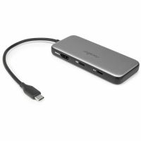 ROCSTOR Y10A320-S1 Premium USB-C 7-in-1 Multiport Adapter DP 1.4 4K HDMI