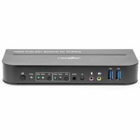 ROCSTOR Y10A329-B1 SolidKVM SK06 4K HDMI USB 3.0 2x1 KVM Switch 2-Port HDMI/USB