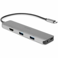 ROCSTOR Y10A338-S1 Premium USB-C 5-in-1 Multiport Adapter PD 3.1 DP 1.4 Charging