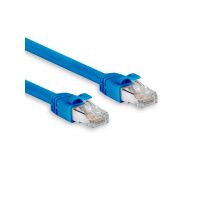 ROCSTOR Y10C626-BL 50ft CAT6A Ethernet Cable Snagless Blue Shielded