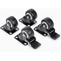ROCSTOR Y10E013-B1 Heavy Duty Rack Casters 4 Universal M6 2in Wheels