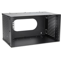 ROCSTOR Y10E026-B1 SolidRack 6U Wall Mount Network Rack Low Profile 11in Deep