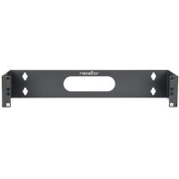 ROCSTOR Y10E035-B1 2U 19in Wall Mount Patch Panel Bracket Hinged Maximum Load