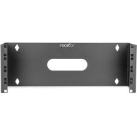 ROCSTOR Y10E036-B1 4U 19in Wall Mount Patch Panel Bracket Hinged Maximum Load
