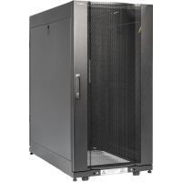 ROCSTOR Y10E038-B1 SolidRack R3104 24U Rack Enclosure Cabinet Doors Side Panels 3300lb