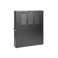 ROCSTOR Y10E068-B1 SolidRack 2U Low Profile Vertical Switch-Depth Wall-Mount Enclosure