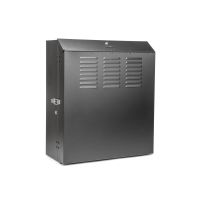 ROCSTOR Y10E071-B1 SolidRack 6U Low Profile Vertical Switch-Depth Wall-Mount Enclosure