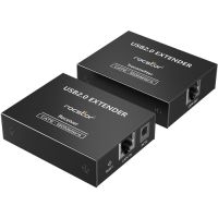 Rocstor Y10G004-B1 TrueReach 4-Port USB 2.0 over Cat 6 Extender Kit (up to 492')