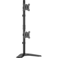 ROCSTOR Y10N009-B1 ErgoReach EP7 Premium Dual Screen Monitor Stand Pole Mount 32"
