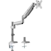 ROCSTOR Y10N021-S1 ErgoReach EP15 Premium Aluminum Single Ergonomic Monitor Arm C-Clamp