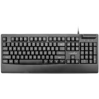 ROCSTOR Y10P038-B1 KS18 Security USB Keyboard Built-in Smartcard Reader 104 Keys CAC