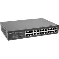 ROCSTOR Y10S004-B1 JetConnect JC24 24-Port Gigabit Desktop Rackmount Unmanaged Switch