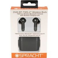 SPRACHT ZUM-BT-TWS-2 True Wireless Bluetooth Earbuds Noise Cancel IPX7
