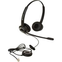 SPRACHT ZUMRJ9B Universal Deskphone Dual Ear Wired Headset RJ9