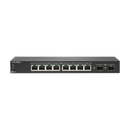 SonicWall 02-SSC-2462 Switch SWS12-8 - switch - 10 ports - managed