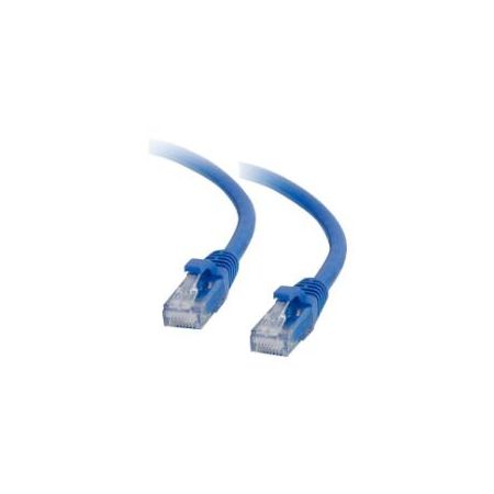 C2G 10ft Cat5e Snagless Unshielded (UTP) Ethernet Cable - Cat5e Network Patch Cable - PoE - Blue - 15200