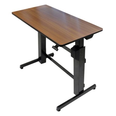 Ergotron Workfit-D, Melamine Walnut Wood Grain - 24-271-927