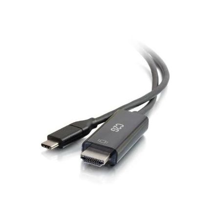 C2G 1ft USB-C to HDMI Audio/Video Adapter Cable - 4K 60Hz - M/M - 26906