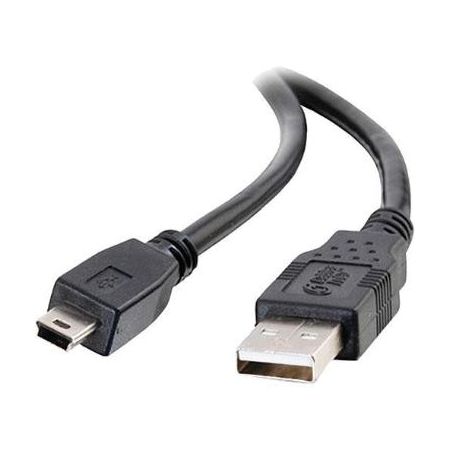 C2G 6.6' (2 m) USB 2.0 A/mini-B Cable (Black) - 27005