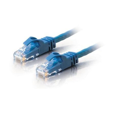 C2G 1' (0.30m) Cat6 Snagless Patch Cable (Blue) - 27140