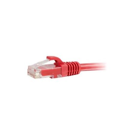 C2G 10ft Cat6 Snagless Unshielded (UTP) Ethernet Cable - Cat6 Network Patch Cable - PoE - Red - 27183