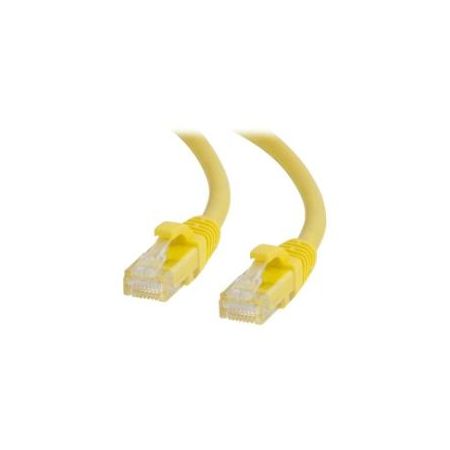 C2G 1ft Cat6 Snagless Unshielded (UTP) Ethernet Cable - Cat6 Network Patch Cable - PoE - Yellow - 27190