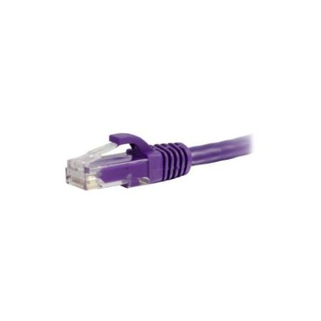 C2G 3ft Cat6 Snagless Unshielded (UTP) Ethernet Cable - Cat6 Network Patch Cable - PoE - Purple - 27801