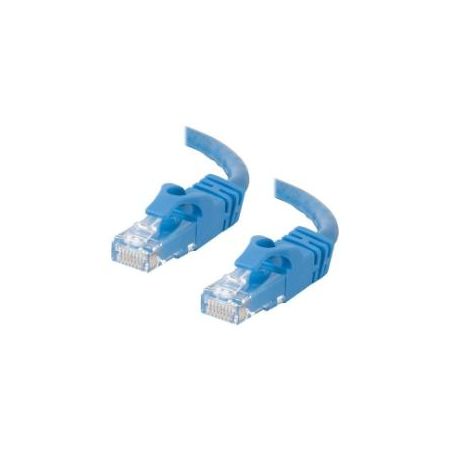 C2G 10ft Cat6 Snagless Unshielded (UTP) Ethernet Cable - Cat6 Network Patch Cable - PoE - Pack of 25 - Blue - 29012