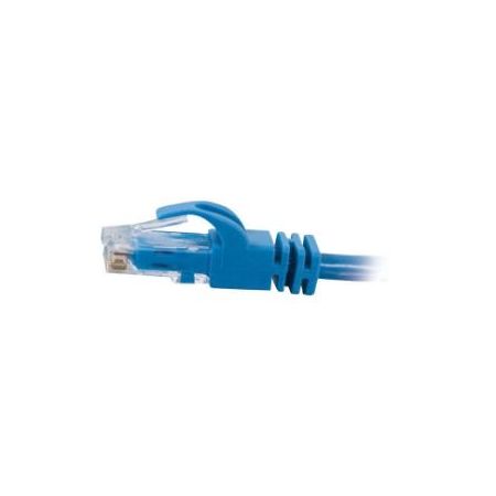 C2G 14ft Cat6 Snagless Unshielded (UTP) Ethernet Cable - Cat6 Network Patch Cable - PoE - Pack of 25 - Blue - 29017