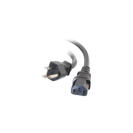 C2G 5ft Universal Power Cord - 16 AWG - NEMA 5-15P to IEC320C13 - 29927