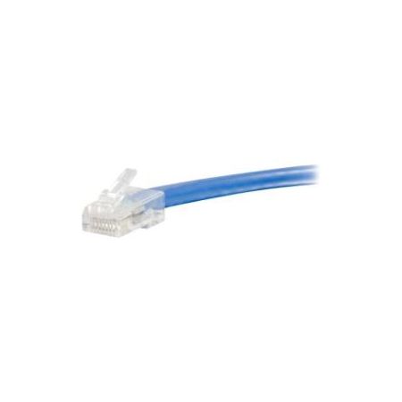 C2G 1ft Cat6 Non-Booted Unshielded (UTP) Ethernet Cable - Cat6 Network Patch Cable - PoE - Blue - 4085