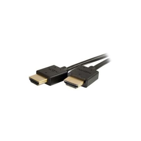 C2G Plus Series 6ft High Speed HDMI Cable with Low Profile Connectors - 4K Slim Flexible HDMI 2.0 Cable - 4K 60Hz - 41364