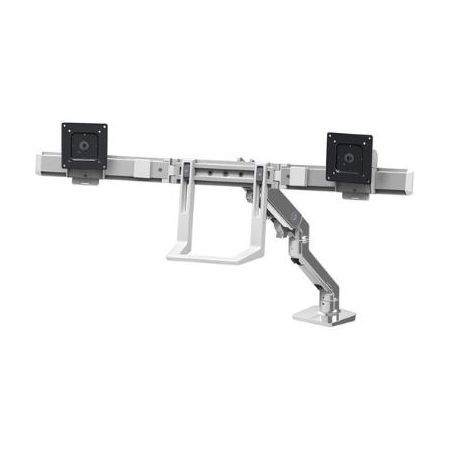 Ergotron HX Dual Monitor Desk Arm (Polished Aluminum) - 45-476-026