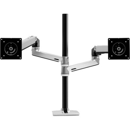 Ergotron LX Dual Desk Mount Stacking Arm for Displays up to 40