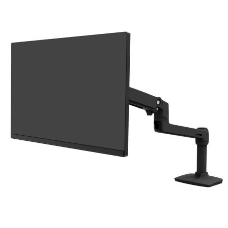 Ergotron LX Desk Monitor Arm with Low-Profile Clamp (Matte Black)