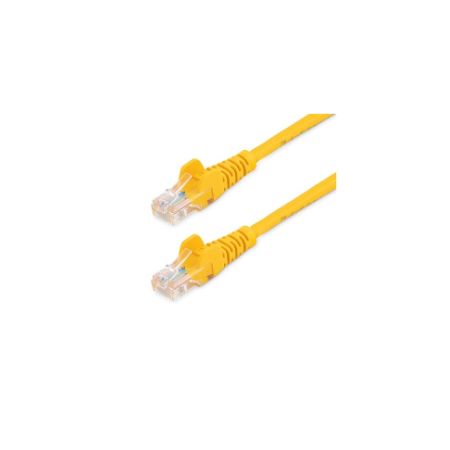 StarTech Cat5e Ethernet Cable 10 ft Yellow Cat 5e Snagless Patch Cable - 45PATCH10YL