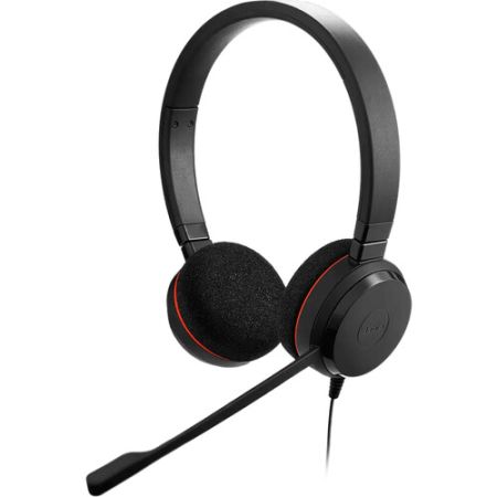 Jabra EVOLVE 20 UC Stereo Headset (Leatherette)