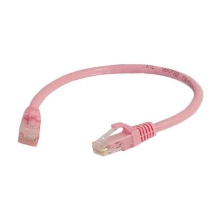 C2G 35FT CAT6A SNAGLESS UNSHIELDED (UTP) NETWORK PATCH ETHERNET CABLE-PINK - 35 - 50871