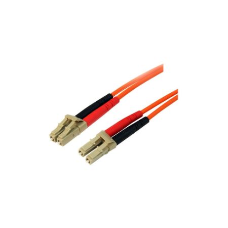 StarTech 1m Fiber Optic Cable - Multimode Duplex 50/125 - LSZH - LC/LC - 50FIBLCLC1