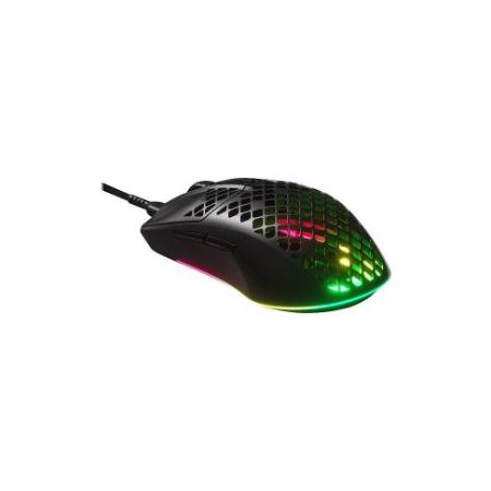 SteelSeries Aerox 3 2022 Edition - mouse - USB - onyx black matte - 62611